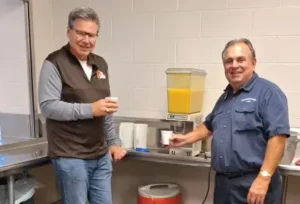 Orange Juice at Kiwanis Pancake Breakfast