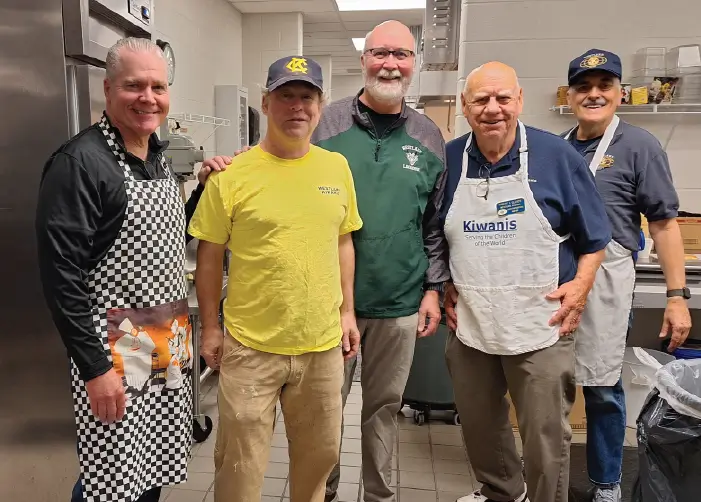 April 2026 Kiwanis Club Pancake Breakfast Cooks