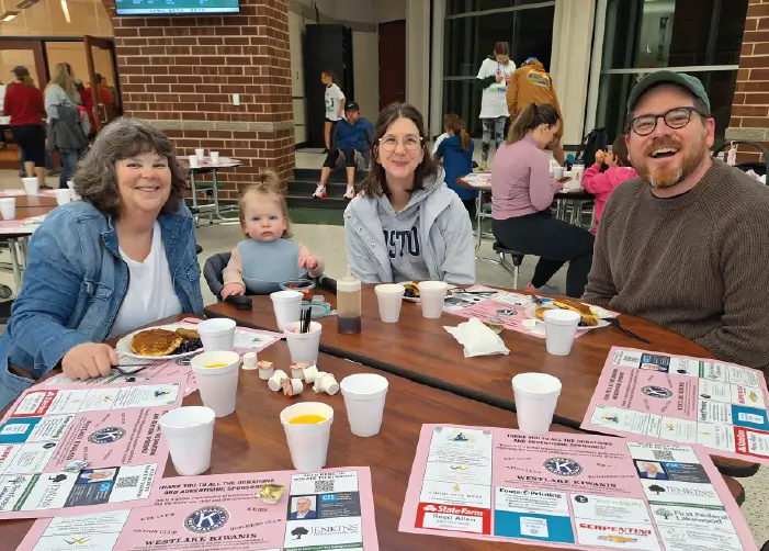 Spring Pancake Breakfast Westlake Kiwanis Family